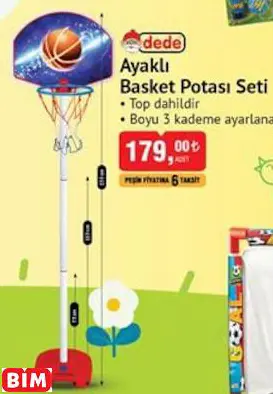 AYAKLI BASKET POTASI SETİ